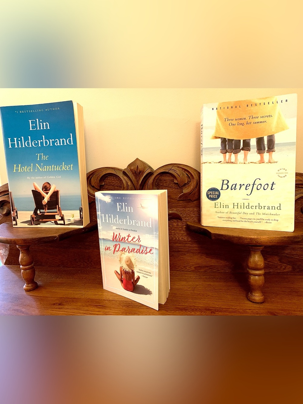 Elin Hilderbrand Paperback Book Bundle - 3
Beach Read Novels (Excellent Shape)